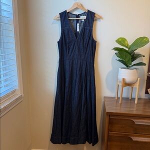 Madewell Dark Blue Denim Dress